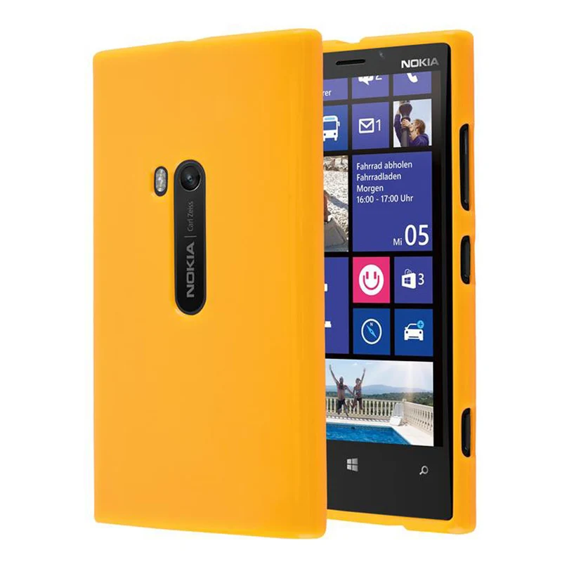 Cadorabo Hülle kompatibel mit Nokia Lumia 920 Schutzhülle aus flexiblem TPU Silikon