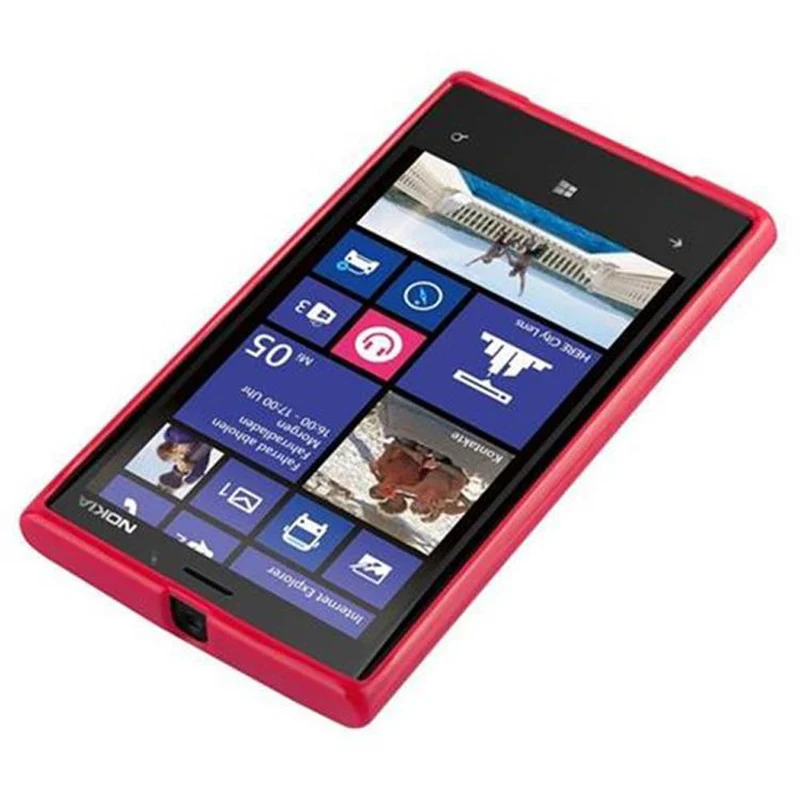 Cadorabo Hülle kompatibel mit Nokia Lumia 920 Schutzhülle aus flexiblem TPU Silikon