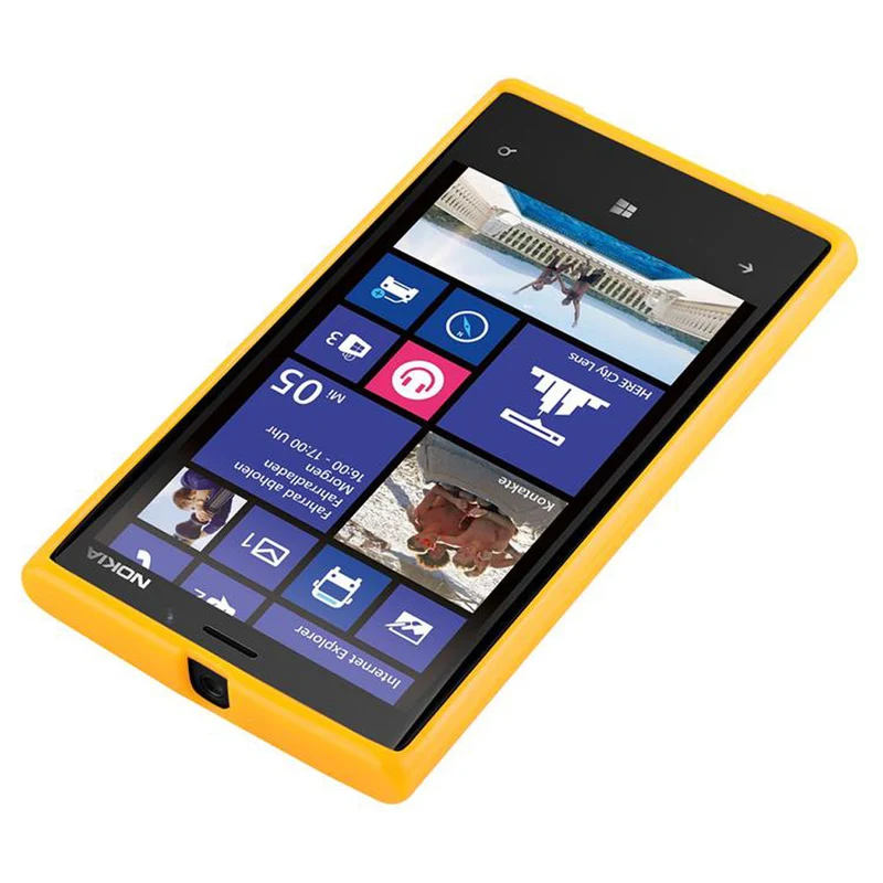 Cadorabo Hülle kompatibel mit Nokia Lumia 920 Schutzhülle aus flexiblem TPU Silikon