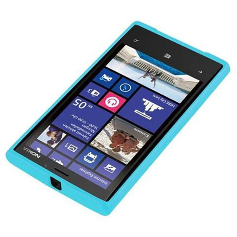 Cadorabo Hülle kompatibel mit Nokia Lumia 920 Schutzhülle aus flexiblem TPU Silikon
