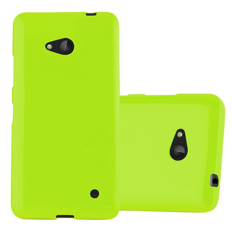 Cadorabo Hülle kompatibel mit Nokia Lumia 640 Schutzhülle aus flexiblem TPU Silikon