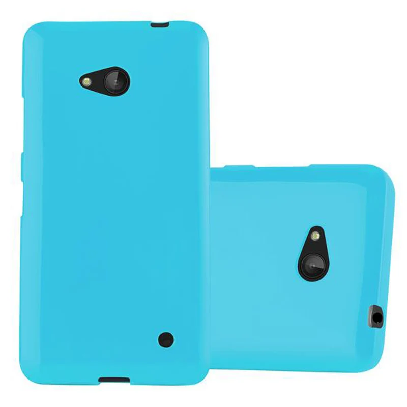 Cadorabo Hülle kompatibel mit Nokia Lumia 640 Schutzhülle aus flexiblem TPU Silikon