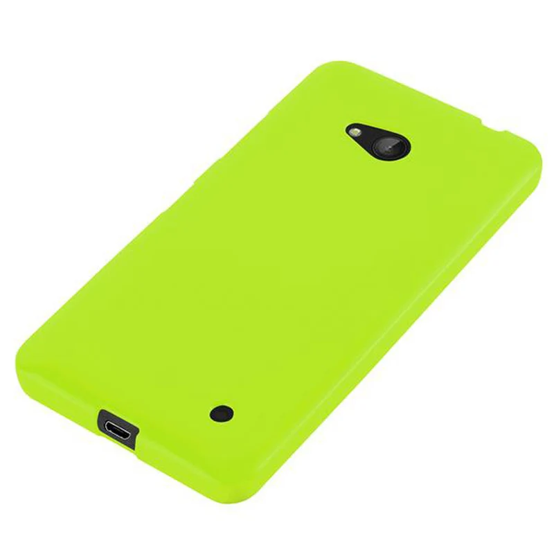 Cadorabo Hülle kompatibel mit Nokia Lumia 640 Schutzhülle aus flexiblem TPU Silikon