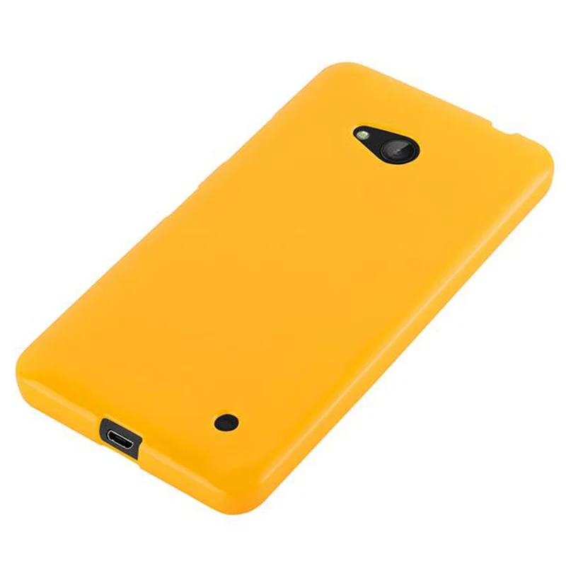 Cadorabo Hülle kompatibel mit Nokia Lumia 640 Schutzhülle aus flexiblem TPU Silikon