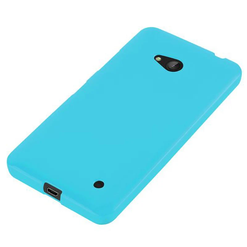 Cadorabo Hülle kompatibel mit Nokia Lumia 640 Schutzhülle aus flexiblem TPU Silikon