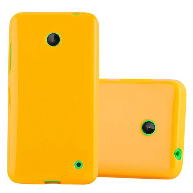Cadorabo Hülle kompatibel mit Nokia Lumia 630 / 635 Schutzhülle aus flexiblem TPU Silikon
