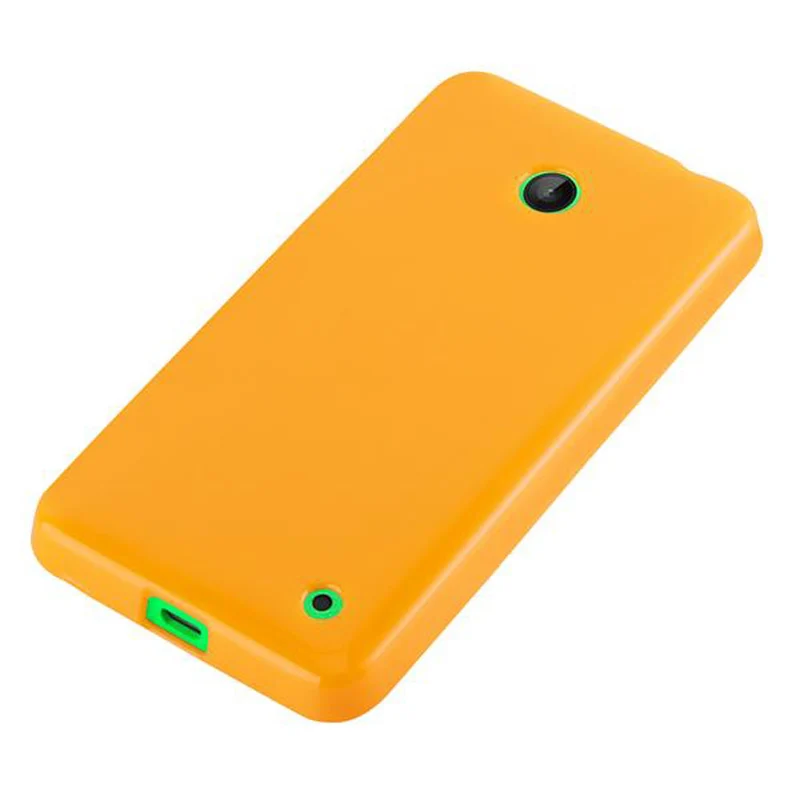 Cadorabo Hülle kompatibel mit Nokia Lumia 630 / 635 Schutzhülle aus flexiblem TPU Silikon