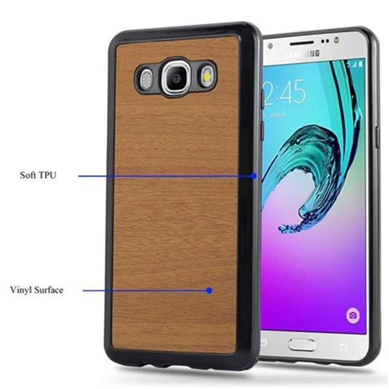 Cadorabo Hülle kompatibel mit Samsung Galaxy J5 2016 Schutzhülle aus flexiblem TPU Silikon