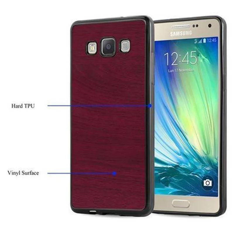Cadorabo Hülle kompatibel mit Samsung Galaxy A3 2015 Schutzhülle aus flexiblem TPU Silikon