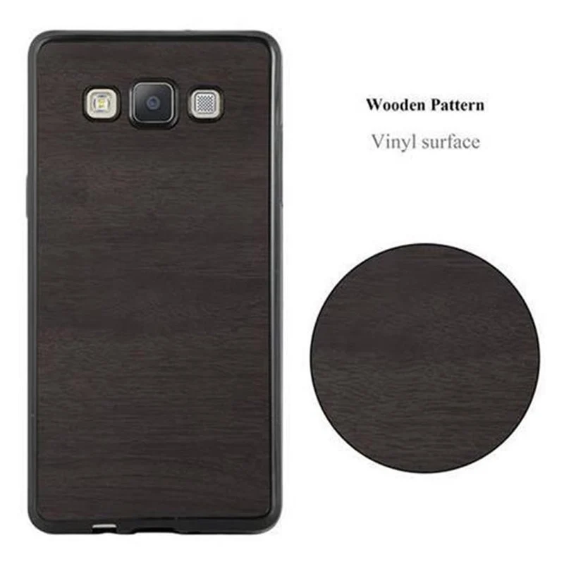 Cadorabo Hülle kompatibel mit Samsung Galaxy A3 2015 Schutzhülle aus flexiblem TPU Silikon