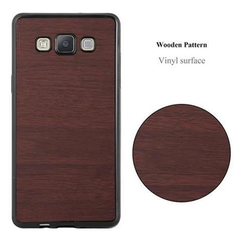 Cadorabo Hülle kompatibel mit Samsung Galaxy A3 2015 Schutzhülle aus flexiblem TPU Silikon