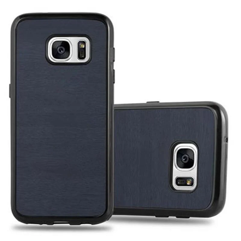 Cadorabo Hülle kompatibel mit Samsung Galaxy S7 Schutzhülle aus flexiblem TPU Silikon