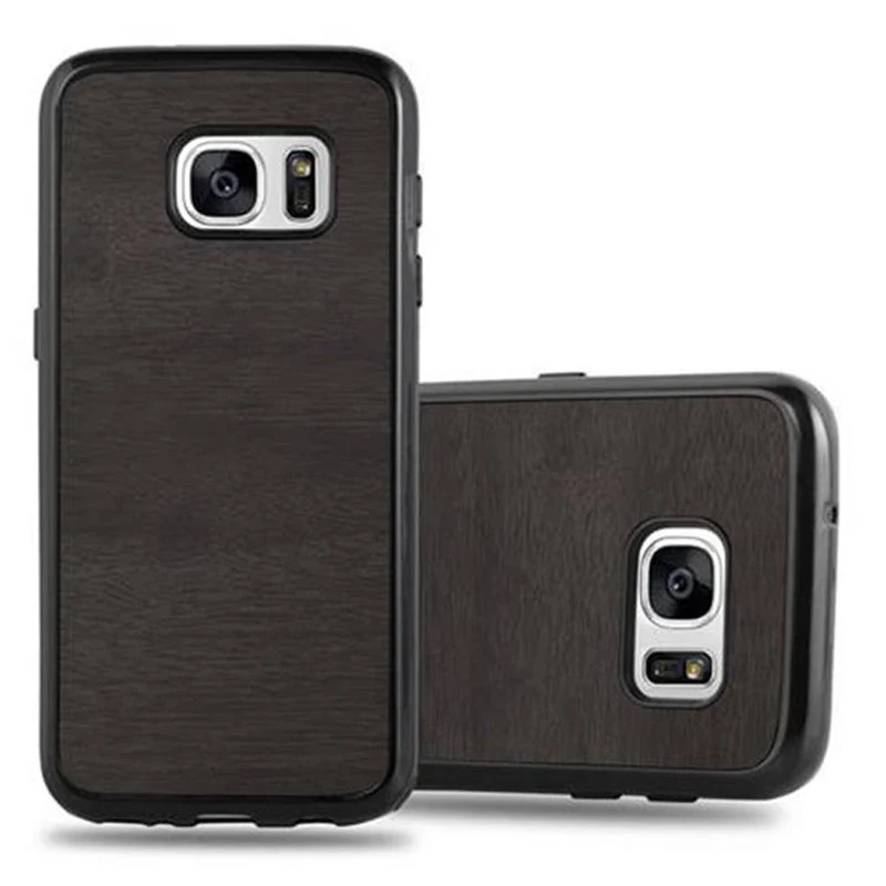 Cadorabo Hülle kompatibel mit Samsung Galaxy S7 Schutzhülle aus flexiblem TPU Silikon