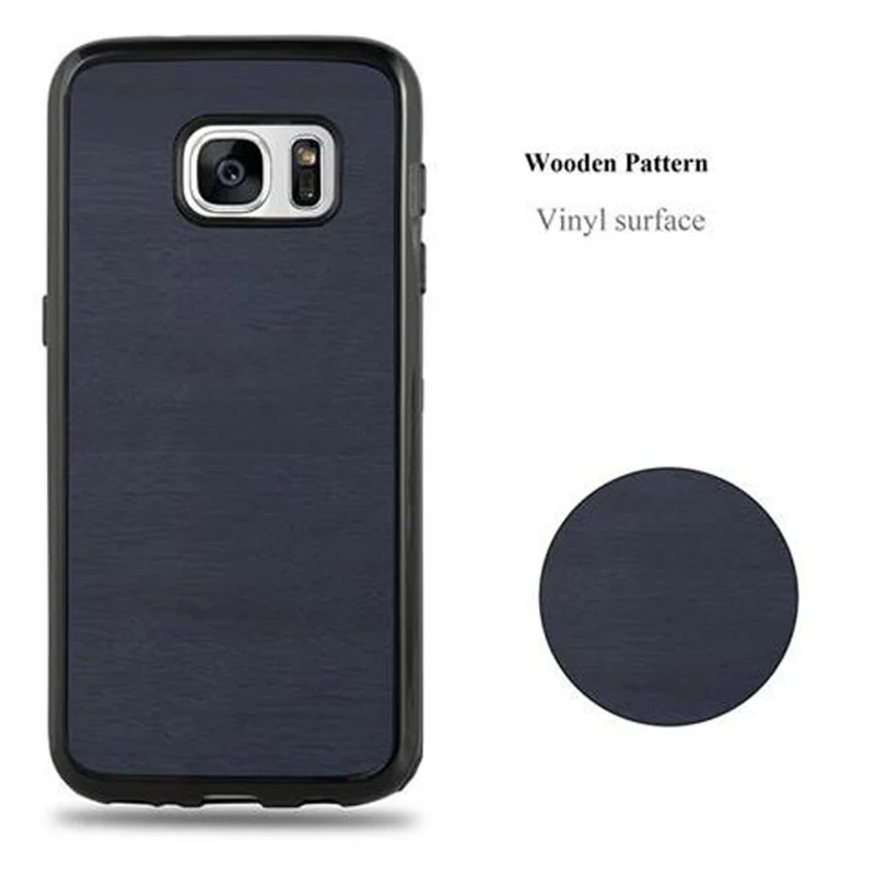 Cadorabo Hülle kompatibel mit Samsung Galaxy S7 Schutzhülle aus flexiblem TPU Silikon