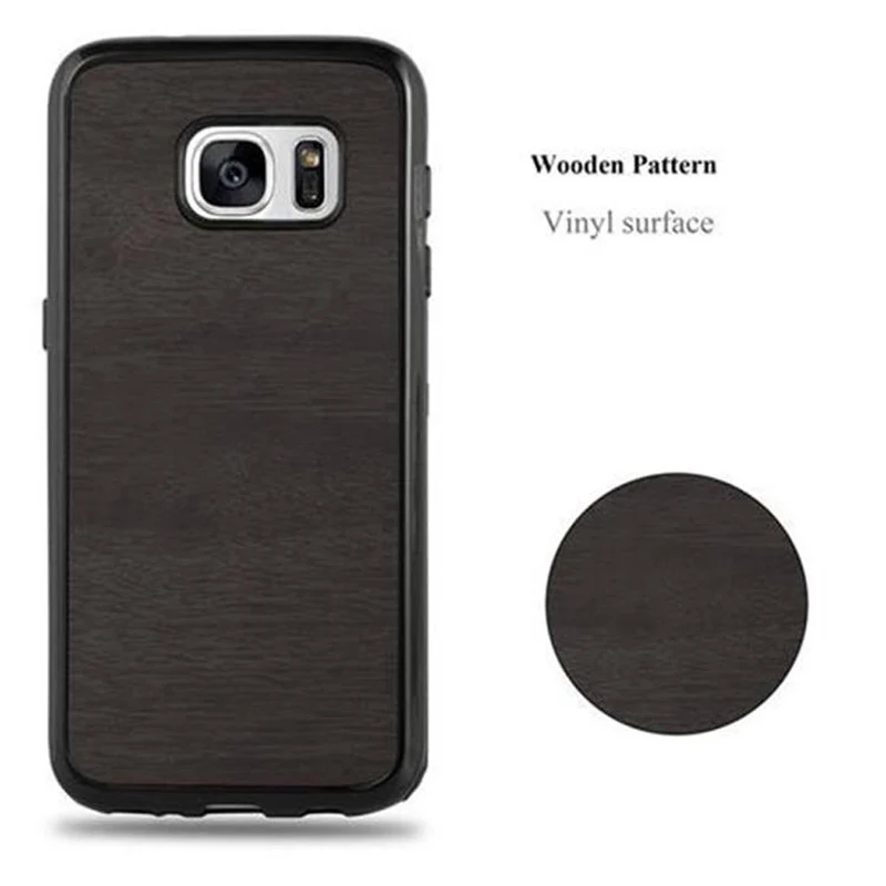 Cadorabo Hülle kompatibel mit Samsung Galaxy S7 Schutzhülle aus flexiblem TPU Silikon