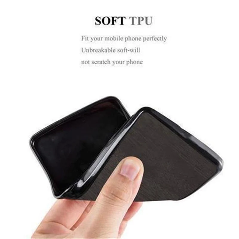 Cadorabo Hülle kompatibel mit Samsung Galaxy S7 Schutzhülle aus flexiblem TPU Silikon