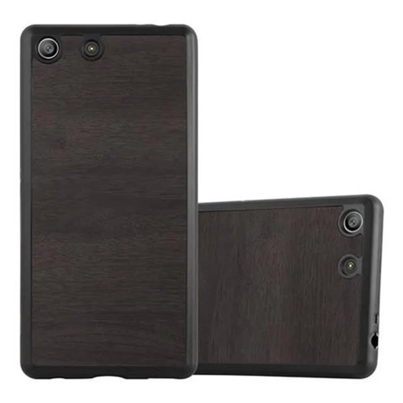 Cadorabo Hülle kompatibel mit Sony Xperia M5 Schutzhülle aus flexiblem TPU Silikon