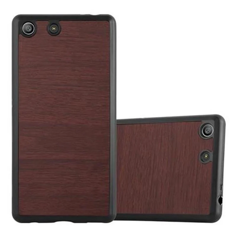 Cadorabo Hülle kompatibel mit Sony Xperia M5 Schutzhülle aus flexiblem TPU Silikon