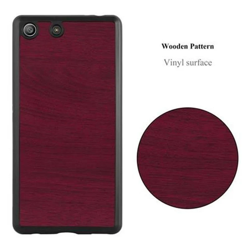 Cadorabo Hülle kompatibel mit Sony Xperia M5 Schutzhülle aus flexiblem TPU Silikon