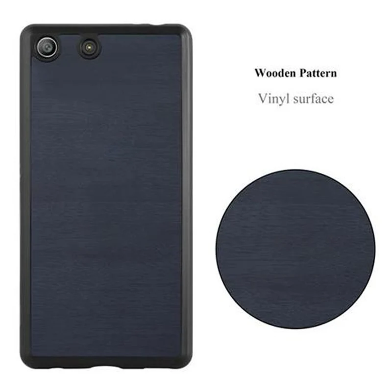 Cadorabo Hülle kompatibel mit Sony Xperia M5 Schutzhülle aus flexiblem TPU Silikon