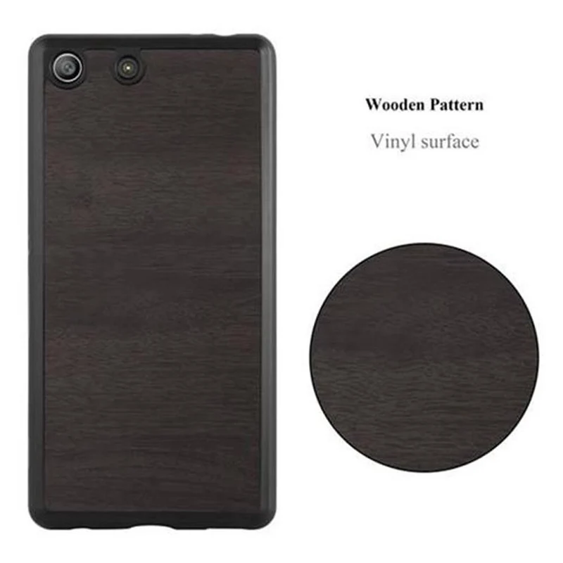 Cadorabo Hülle kompatibel mit Sony Xperia M5 Schutzhülle aus flexiblem TPU Silikon