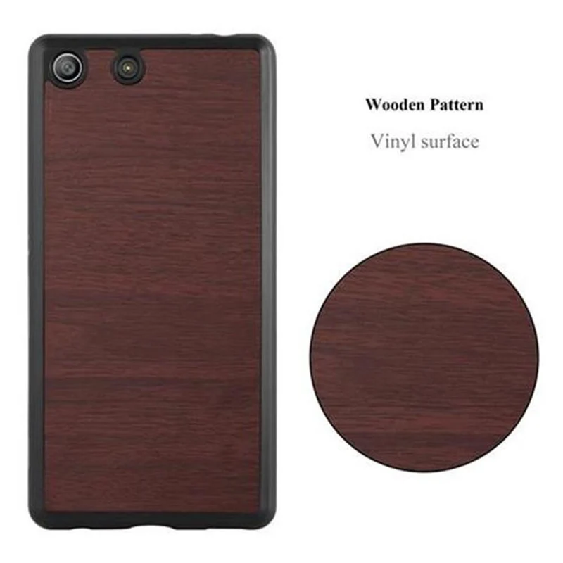 Cadorabo Hülle kompatibel mit Sony Xperia M5 Schutzhülle aus flexiblem TPU Silikon