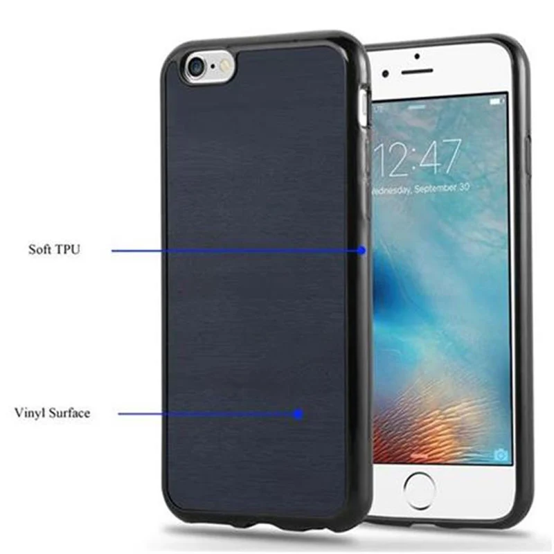 Cadorabo Hülle kompatibel mit Apple iPhone 6 / 6S Schutzhülle aus flexiblem TPU Silikon