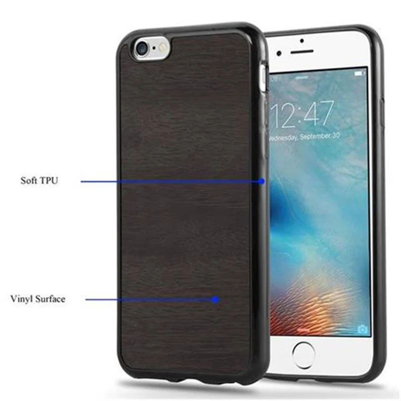Cadorabo Hülle kompatibel mit Apple iPhone 6 / 6S Schutzhülle aus flexiblem TPU Silikon