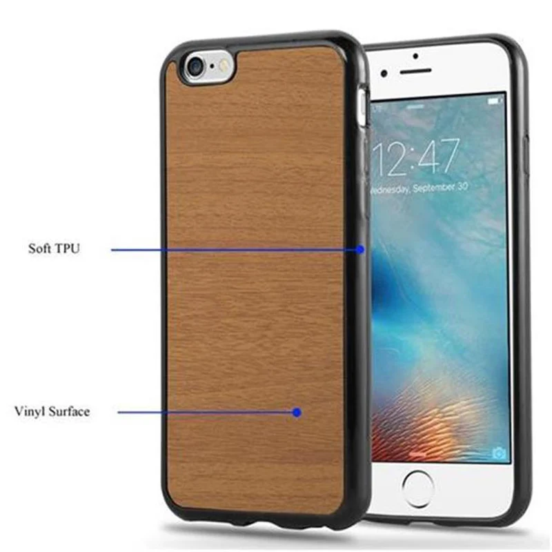 Cadorabo Hülle kompatibel mit Apple iPhone 6 / 6S Schutzhülle aus flexiblem TPU Silikon