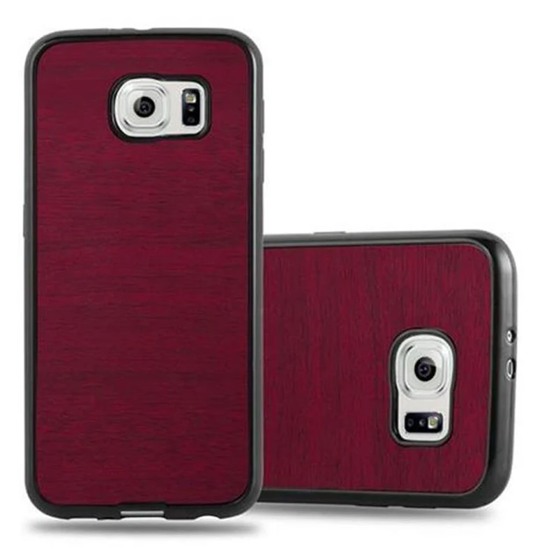 Cadorabo Hülle kompatibel mit Samsung Galaxy S6 Schutzhülle aus flexiblem TPU Silikon