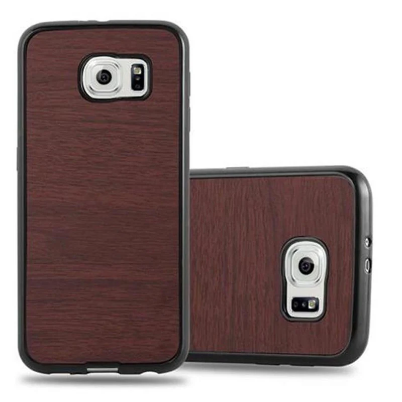 Cadorabo Hülle kompatibel mit Samsung Galaxy S6 Schutzhülle aus flexiblem TPU Silikon