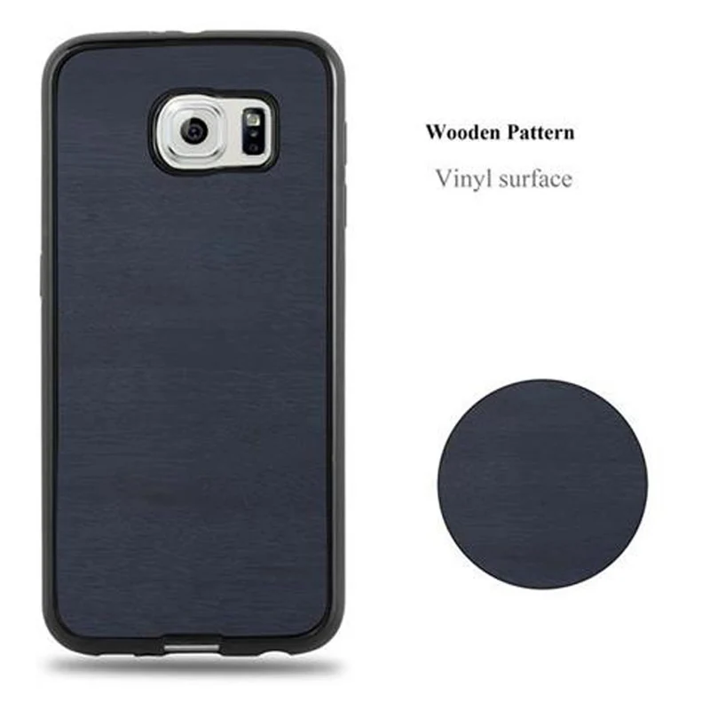Cadorabo Hülle kompatibel mit Samsung Galaxy S6 Schutzhülle aus flexiblem TPU Silikon