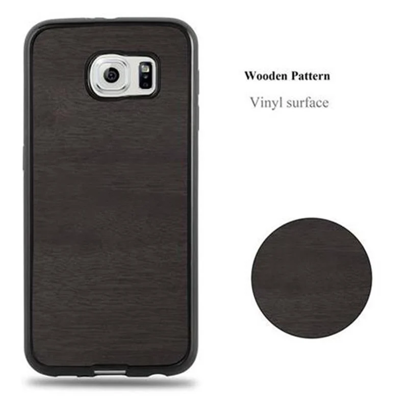 Cadorabo Hülle kompatibel mit Samsung Galaxy S6 Schutzhülle aus flexiblem TPU Silikon