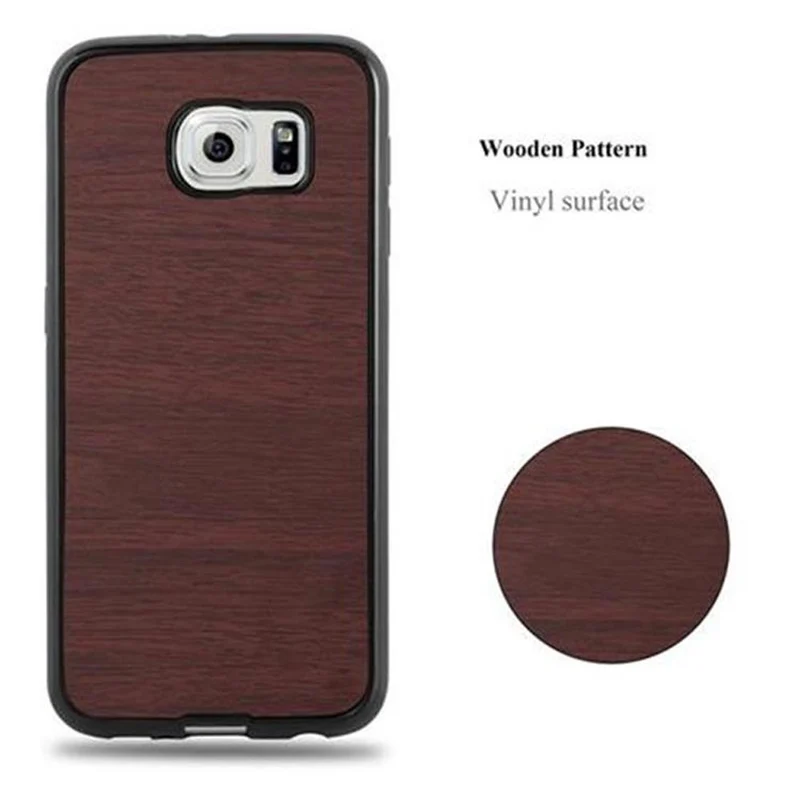 Cadorabo Hülle kompatibel mit Samsung Galaxy S6 Schutzhülle aus flexiblem TPU Silikon