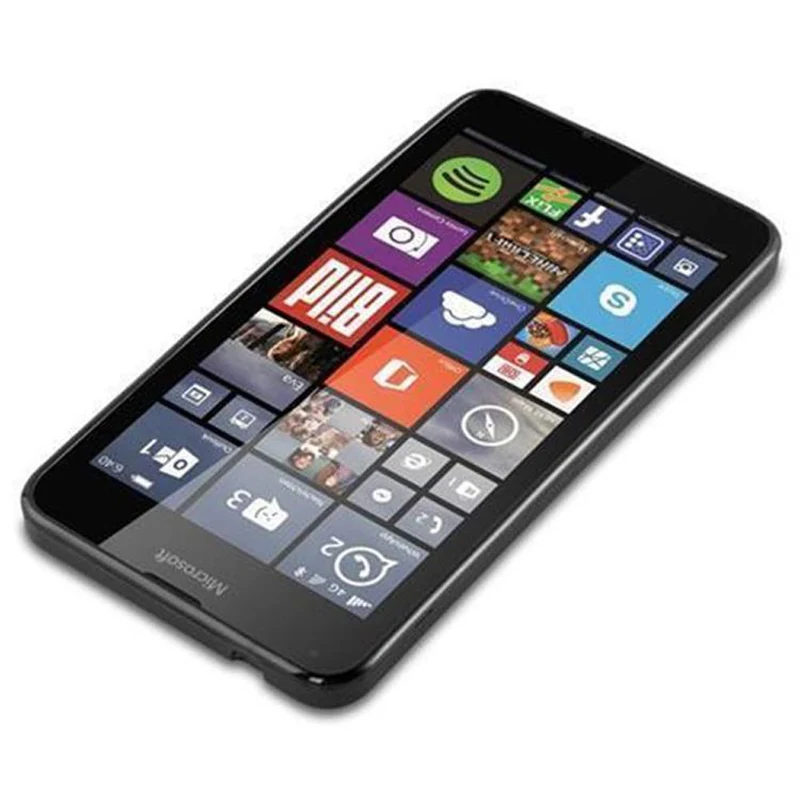 Cadorabo Hülle kompatibel mit Nokia Lumia 640 Schutzhülle aus flexiblem TPU Silikon