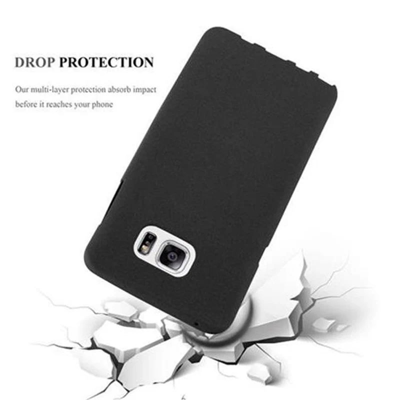 Cadorabo Hülle kompatibel mit Samsung Galaxy NOTE 5 Schutzhülle aus flexiblem TPU Silikon