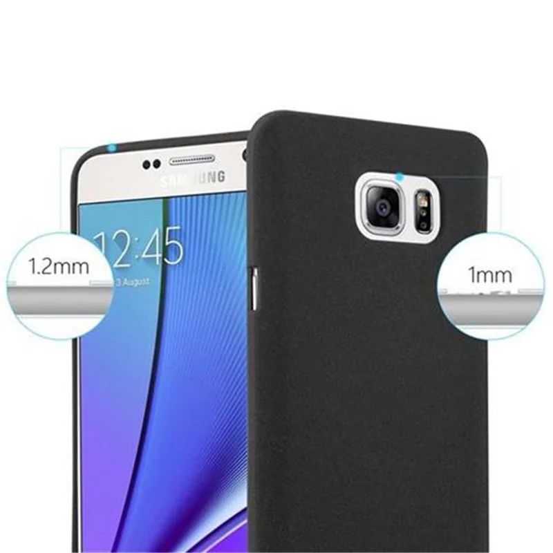 Cadorabo Hülle kompatibel mit Samsung Galaxy NOTE 5 Schutzhülle aus flexiblem TPU Silikon