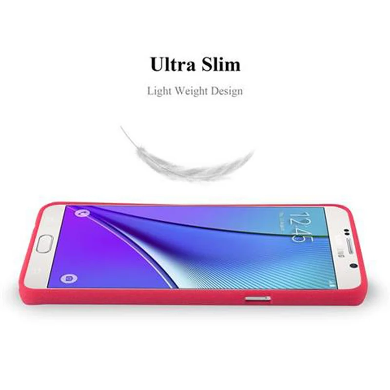 Cadorabo Hülle kompatibel mit Samsung Galaxy NOTE 5 Schutzhülle aus flexiblem TPU Silikon