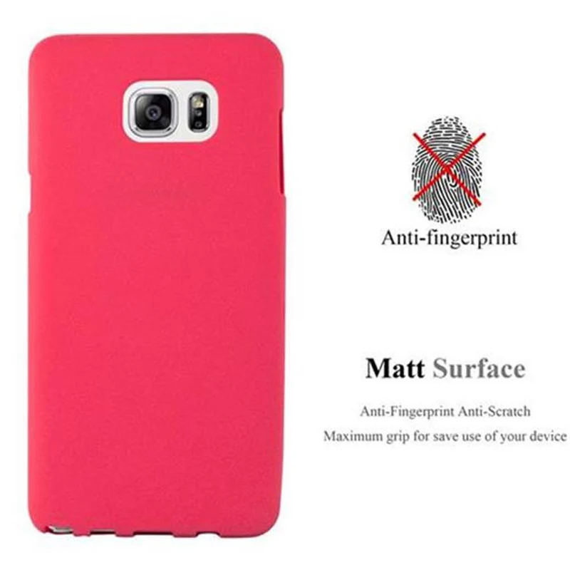 Cadorabo Hülle kompatibel mit Samsung Galaxy NOTE 5 Schutzhülle aus flexiblem TPU Silikon