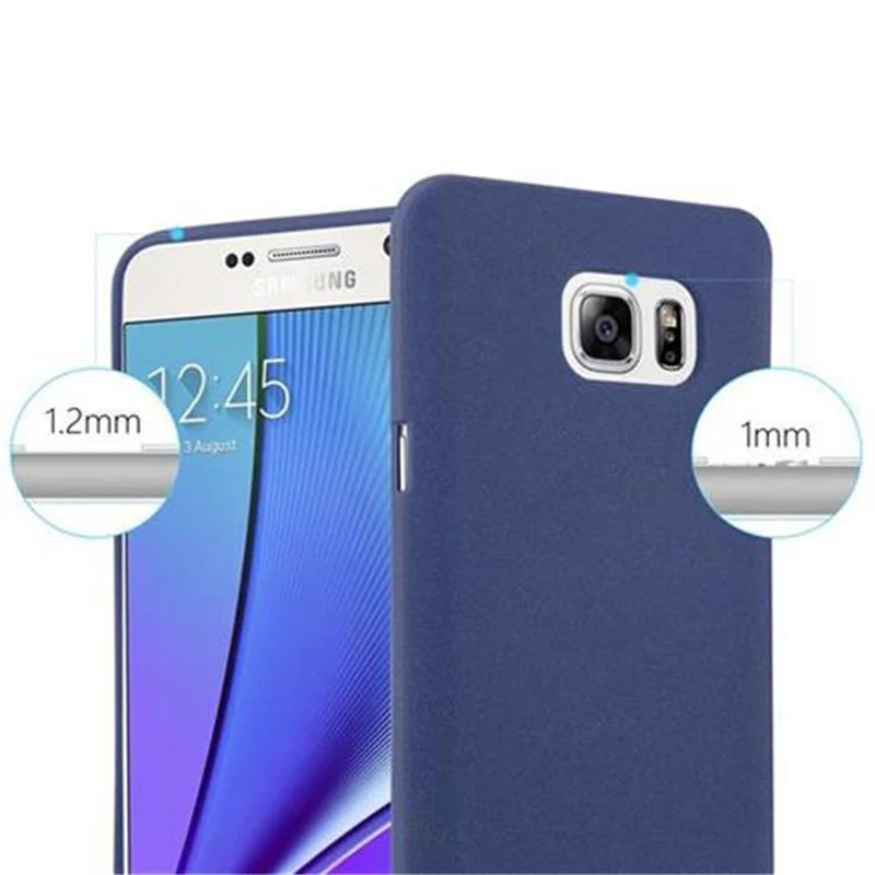 Cadorabo Hülle kompatibel mit Samsung Galaxy NOTE 5 Schutzhülle aus flexiblem TPU Silikon