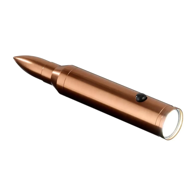 Taschenlampe Bullet Light messing