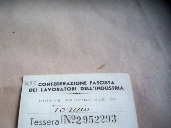 Faschistischer Industriearbeiterbund Karte XVIII°