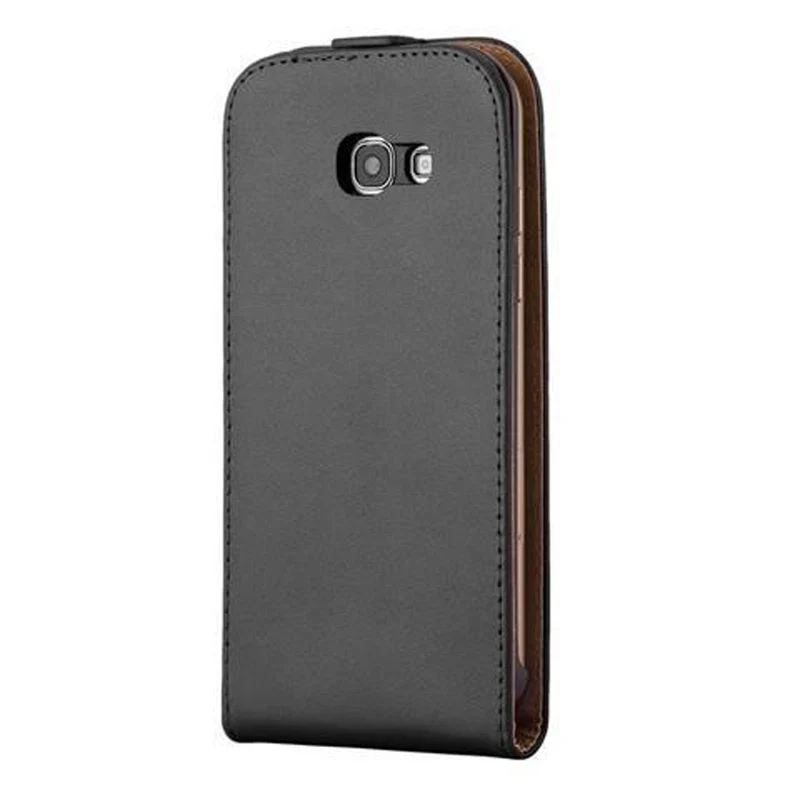 Cadorabo Hülle kompatibel mit Samsung Galaxy A3 2017 Schutzhülle im Flip Design aus glattem Kunstleder