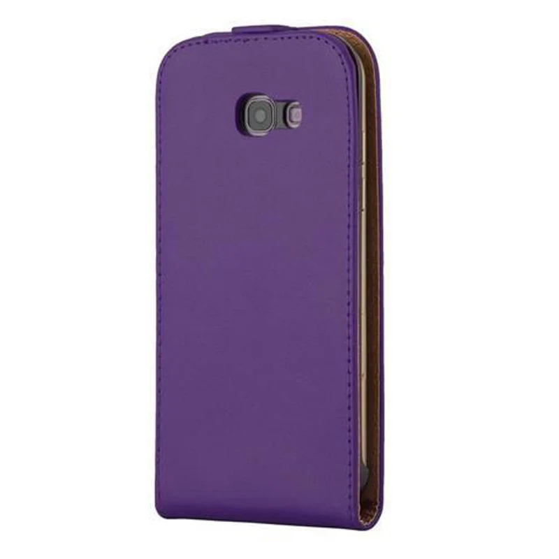 Cadorabo Hülle kompatibel mit Samsung Galaxy A3 2017 Schutzhülle im Flip Design aus glattem Kunstleder