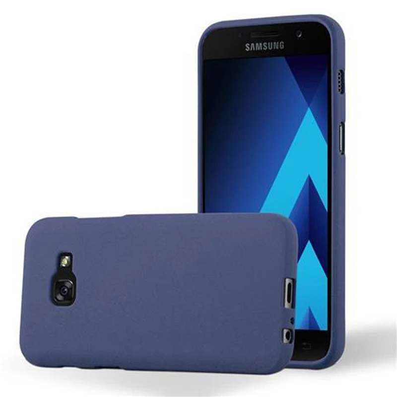 Cadorabo Hülle kompatibel mit Samsung Galaxy A5 2017 Schutzhülle aus flexiblem TPU Silikon