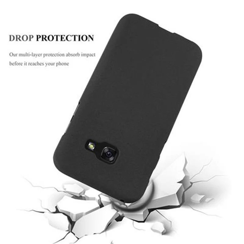Cadorabo Hülle kompatibel mit Samsung Galaxy A5 2017 Schutzhülle aus flexiblem TPU Silikon