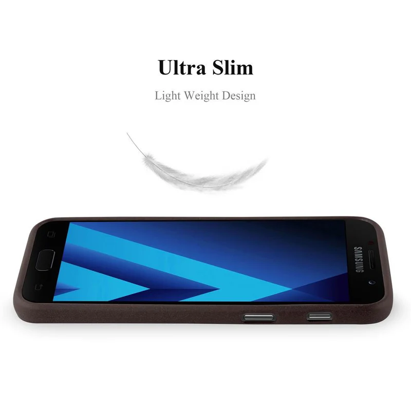 Cadorabo Hülle kompatibel mit Samsung Galaxy A5 2017 Schutzhülle aus flexiblem TPU Silikon