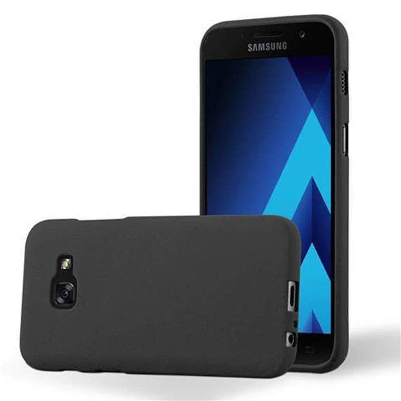 Cadorabo Hülle kompatibel mit Samsung Galaxy A3 2017 Schutzhülle aus flexiblem TPU Silikon