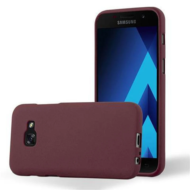 Cadorabo Hülle kompatibel mit Samsung Galaxy A3 2017 Schutzhülle aus flexiblem TPU Silikon