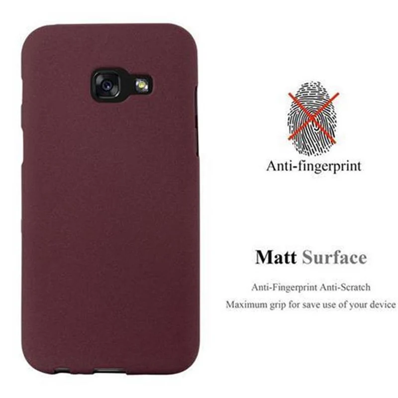 Cadorabo Hülle kompatibel mit Samsung Galaxy A3 2017 Schutzhülle aus flexiblem TPU Silikon